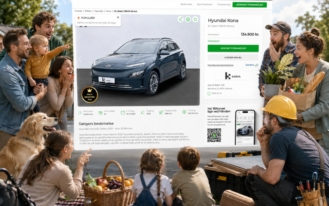 Ny type annonce på Biltorvet